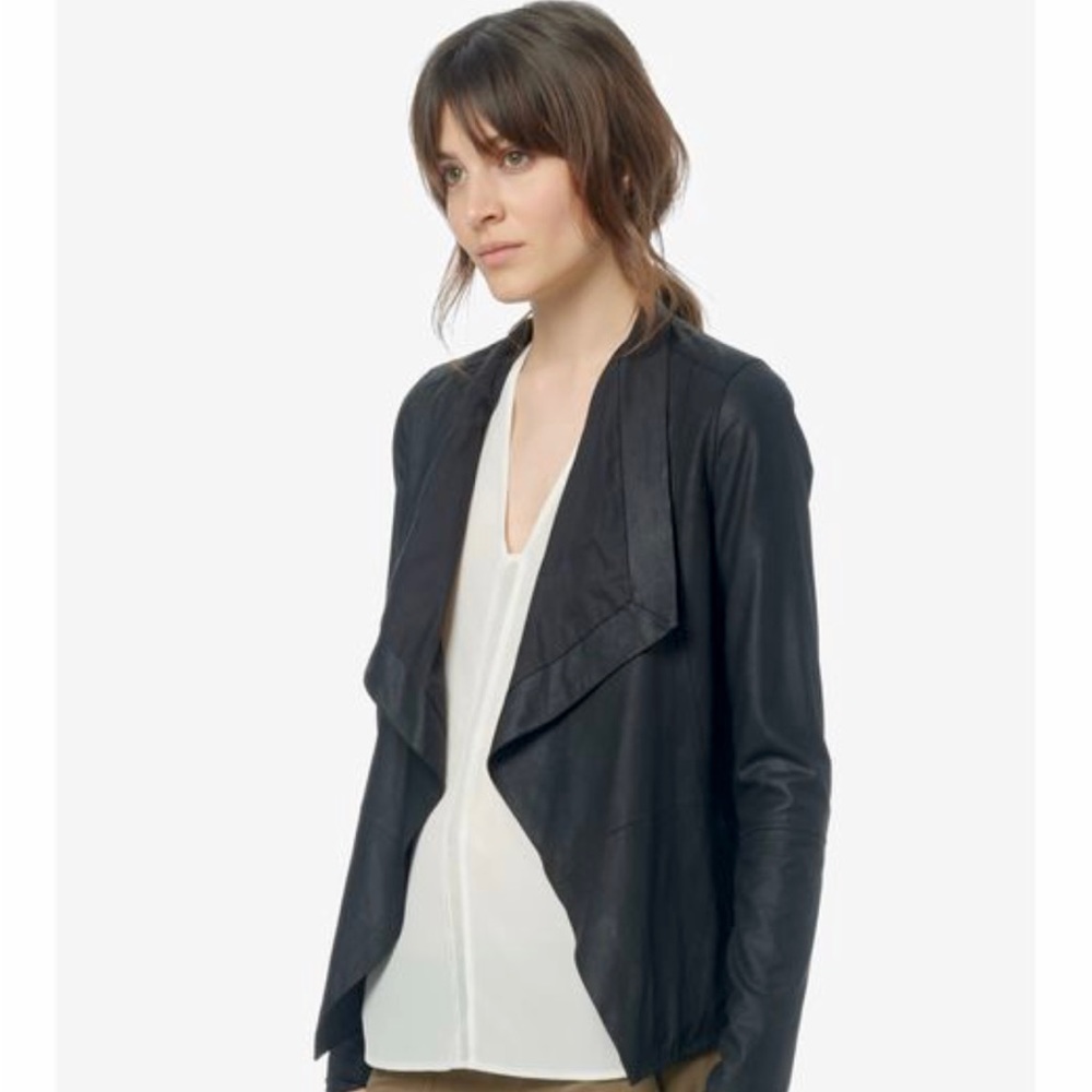 Vince Leather Jacket - feather weight leather